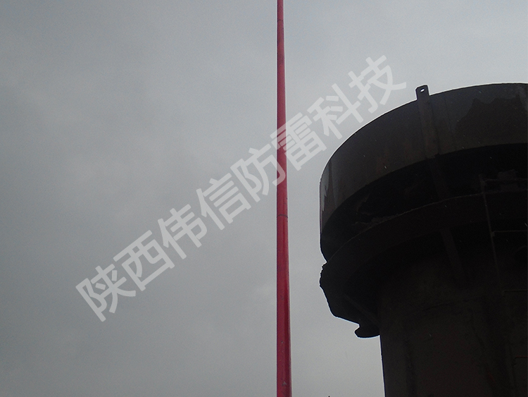16米玻璃鋼避雷針，工廠專用抗干擾防側(cè)擊絕緣避雷針產(chǎn)品展示六