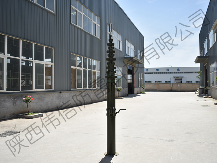 16米可移動(dòng)車(chē)載天線(xiàn)升降桅桿，移動(dòng)升降照明通訊桅桿，移動(dòng)升降桿桅桿